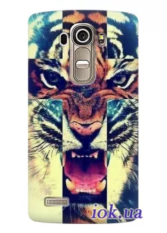 Чехол для LG G4s - Тигр