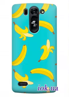 Чехол на LG G3s для любителей бананов