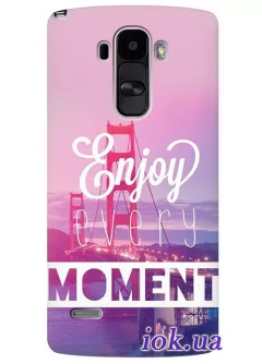 Чехол для LG G4 Stylus - Enjoy Every Moment