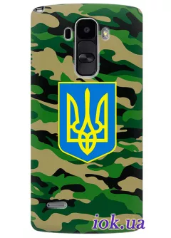 Чехол для LG G4 Stylus - Военный Герб Украины