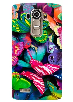 Чехол для LG G4s - Бабочки