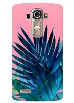 Чехол для LG G4s - Пальмовые листья