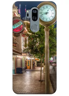Чехол для LG G7+ - Ночная улица