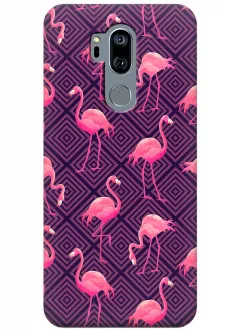 Чехол для LG G7+ - Exotic birds