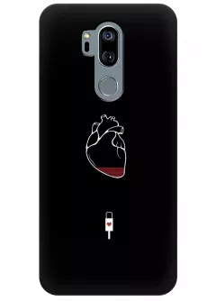 Чехол для LG G7 ThinQ - Уставшее сердце