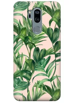 Чехол для LG G7+ - Пальмовые ветки