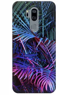 Чехол для LG G7+ - Palm leaves