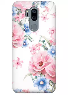 Чехол для LG G7+ - Нежные цветы