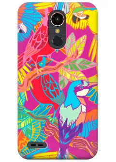 Чехол для LG K10 2017 - Попугайчики
