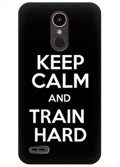 Чехол для LG K10 2017 - Train Hard