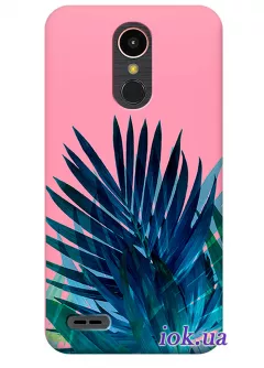Чехол для LG K7 2017 - Тропические листья