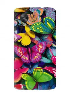 Чехол для LG Nexus 5 - Бабочки