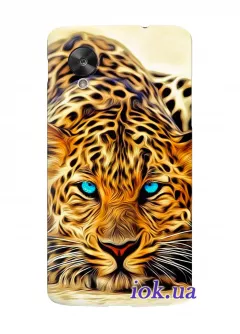 Чехол для LG Nexus 5 - Леопард
