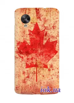 Чехол для LG Nexus 5 - Канада