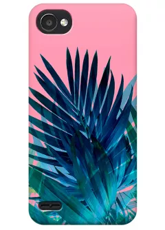 Чехол для LG Q6a - Пальмовые листья