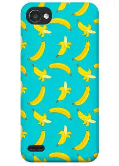 Чехол для LG Q6a - Бананы