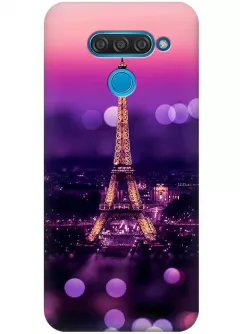 Чехол для LG K50s - Романтичный Париж