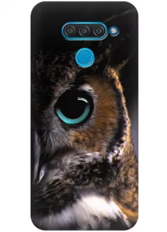 Чехол для LG Q60 - Owl
