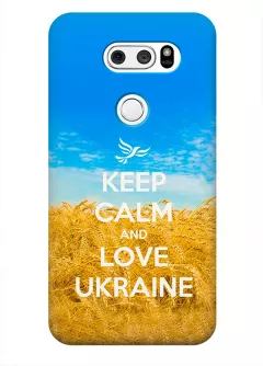 Чехол для LG V30 - Love Ukraine