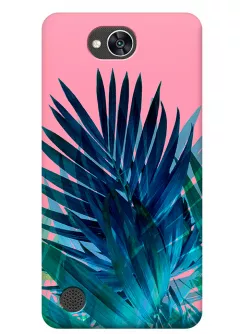 Чехол для LG X Power 2 - Пальмовые листья