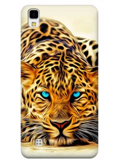 Чехол для LG X Power - Леопард