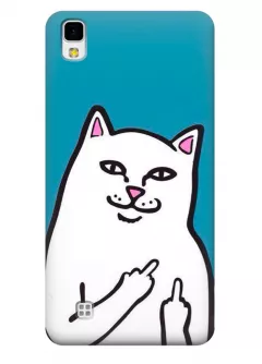 Чехол для LG X Power - Наглый кот
