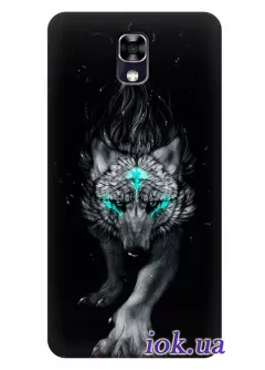 Чехол для LG X Screen - Волк