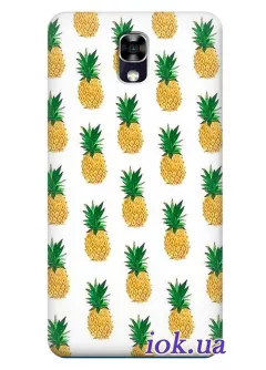 Чехол для LG X Screen - Pineapples