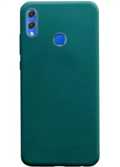 Силиконовый чехол Candy для Huawei Honor 8X, Зеленый / Forest green