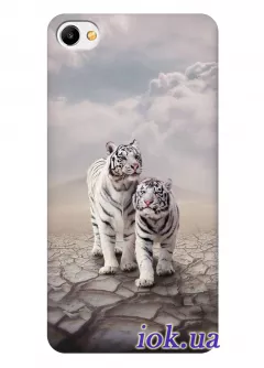 Чехол для Meizu M3x - Тигры