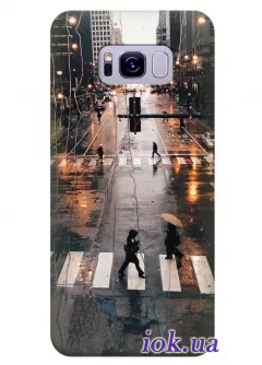 Чехол для Galaxy S8 - Большой город