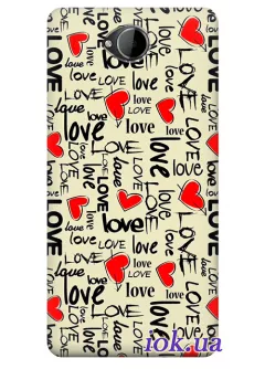 Чехол для Lumia 650 - Love
