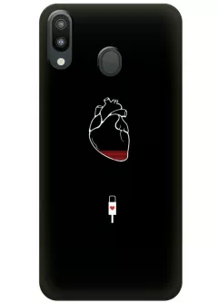 Чехол для Galaxy M20 - Уставшее сердце