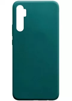 Силиконовый чехол Candy для Xiaomi Mi Note 10 Lite, Зеленый / Forest green