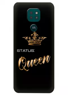 Motorola G9 Play силиконовый чехол с картинкой - Status Queen