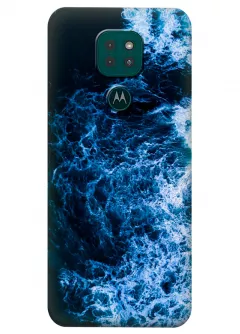 Motorola G9 Play силиконовый чехол с картинкой - Океан