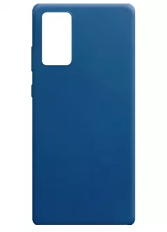 Силиконовый чехол Candy для Samsung Galaxy Note 20, Синий