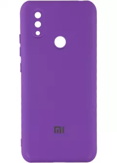 Чехол Silicone Cover My Color Full Camera (A) для Xiaomi Redmi Note 7 / Note 7 Pro / Note 7s, Фиолетовый / Purple