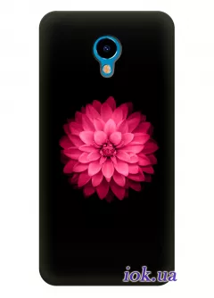 Чехол для Meizu M5 Note - Необычный цветок