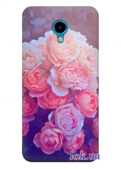 Чехол для Meizu M5 Note - Букет роз