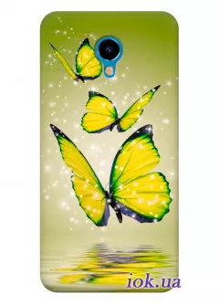 Чехол для Meizu M5 Note - Прилестные Бабочки
