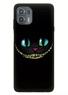 Motorola Edge 20 Lite силиконовый чехол с картинкой - Чеширский кот