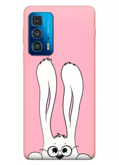 Motorola Edge 20 Pro силиконовый чехол с картинкой - Кролик