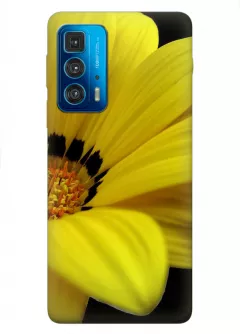 Моторола Едж 20 Про силиконовый чехол с картинкой - Красота цветка