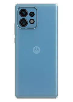 Motorola Edge 40 Pro прозрачный силиконовый чехол LOOOK