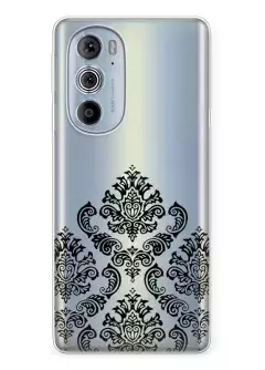 Чехол для Motorola Edge 30 Pro с эксклюзивным рисунком мандалы