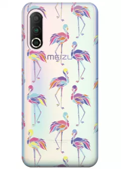Чехол для Meizu 16s Pro - Экзотические птицы