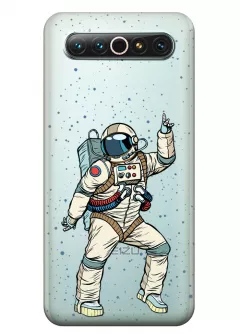Чехол для Meizu 17 - Веселый космонавт