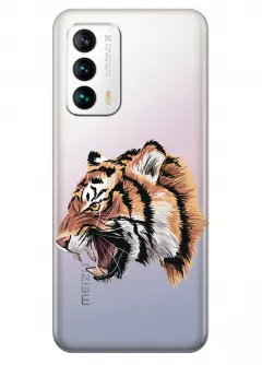 Чехол для Meizu 18 - Тигр