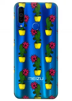Чехол для Meizu M10 - Кактусы